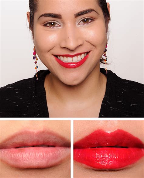 YSL Rouge Gouache (11) Glossy Stain Review, Photos, 